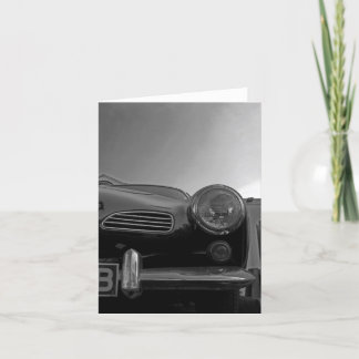 Vintage Car Card