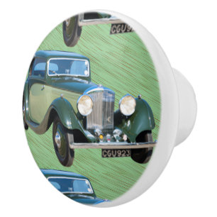 Vintage Car Ceramic Knob