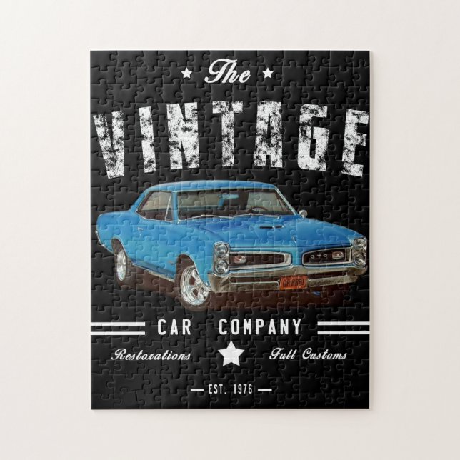 Vintage Car Company GTO Jigsaw Puzzle (Vertical)
