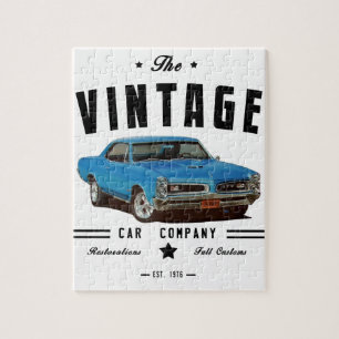 Vintage Car Company Jigsaw Puzzle