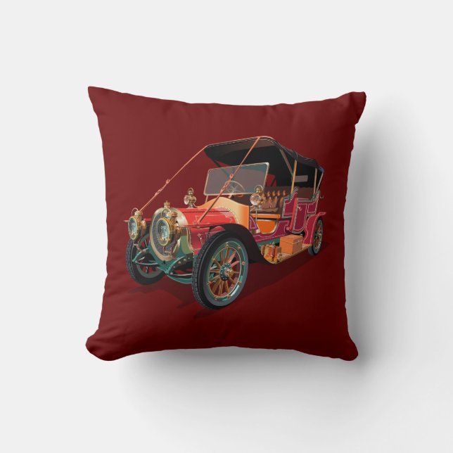 Vintage car cushion (Front)