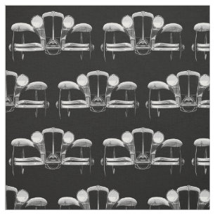 Vintage car custom fabric