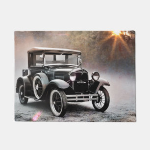 Vintage Car Doormat