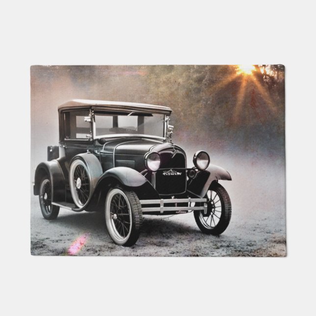 Vintage Car Doormat (Front)