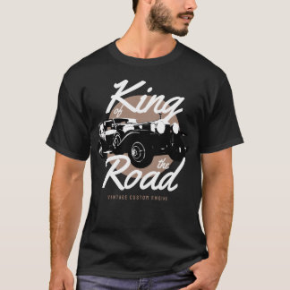 Vintage car is truly the king of the road boy frie T-Shirt