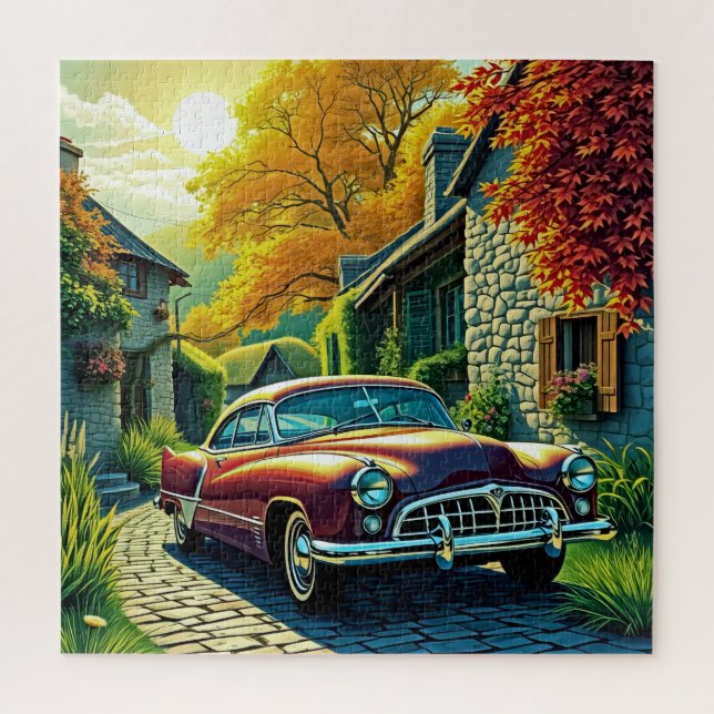 Vintage car  jigsaw puzzle (Vertical)