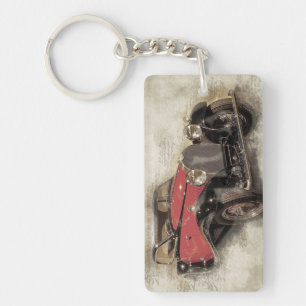 Vintage Car Key Ring