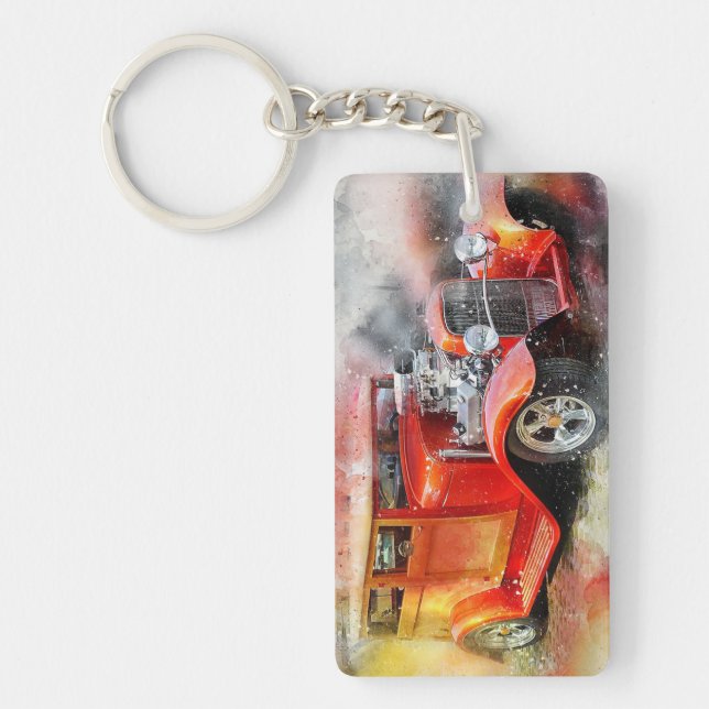 Vintage Car Key Ring (Front)