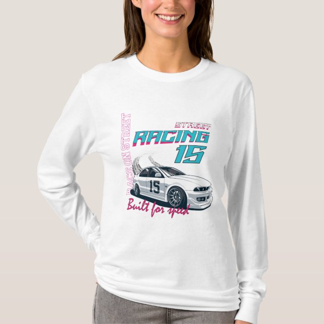 Vintage Car Lover T-Shirt (Front)