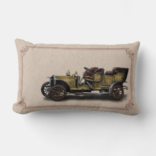Vintage Car Lumbar Cushion