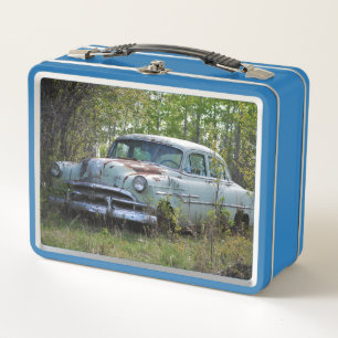 Vintage car lunch box