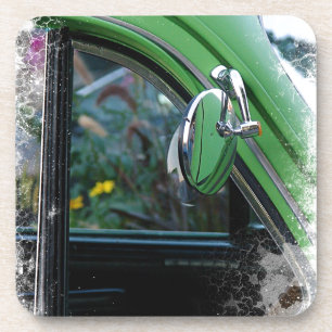 Vintage Car Mirror Coaster