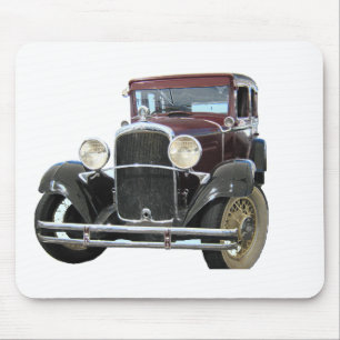 vintage car mouse pad