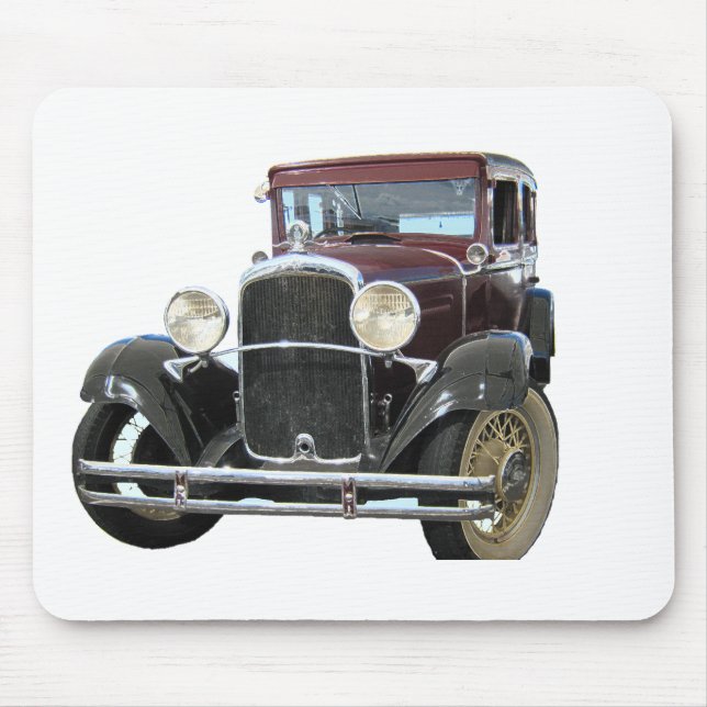 vintage car mouse pad (Front)