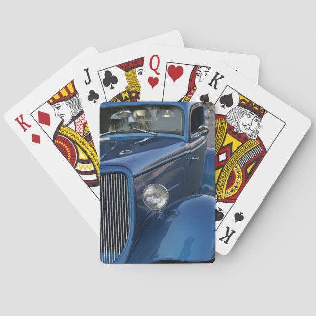 Vintage Car playing cards (Back)