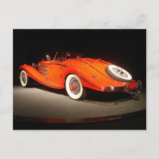 Vintage Car Postcard