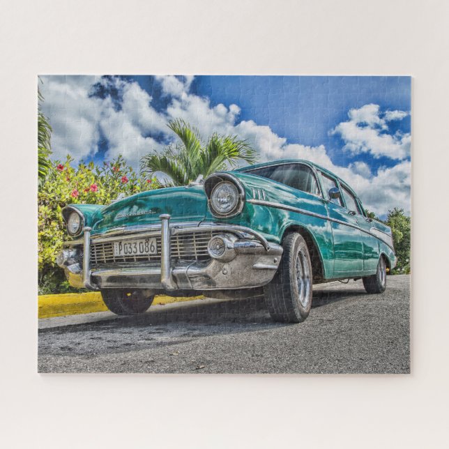 Vintage Car Puzzle (Horizontal)