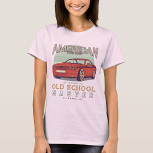 Vintage Car Shirt 70Th Retro Vintage Gift