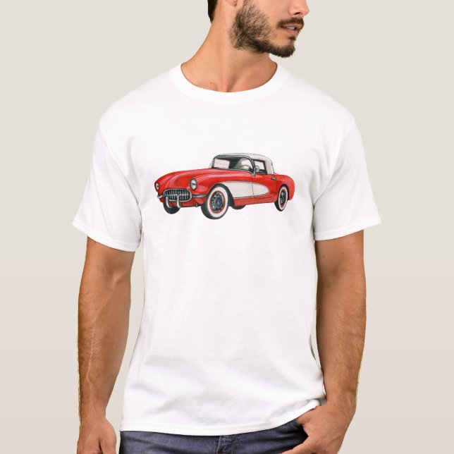 Vintage Car  T-Shirt (Front)