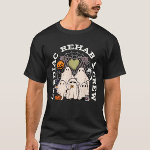Vintage Cardiac Rehab Crew Rehab Nurse Spooky Hall T-Shirt