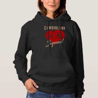 Vintage Cardiology Squad Cardiovascular Cardiologi Hoodie
