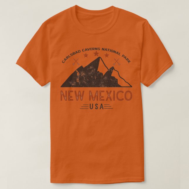 Vintage Carlsbad Caverns National Park 2 T-Shirt (Design Front)