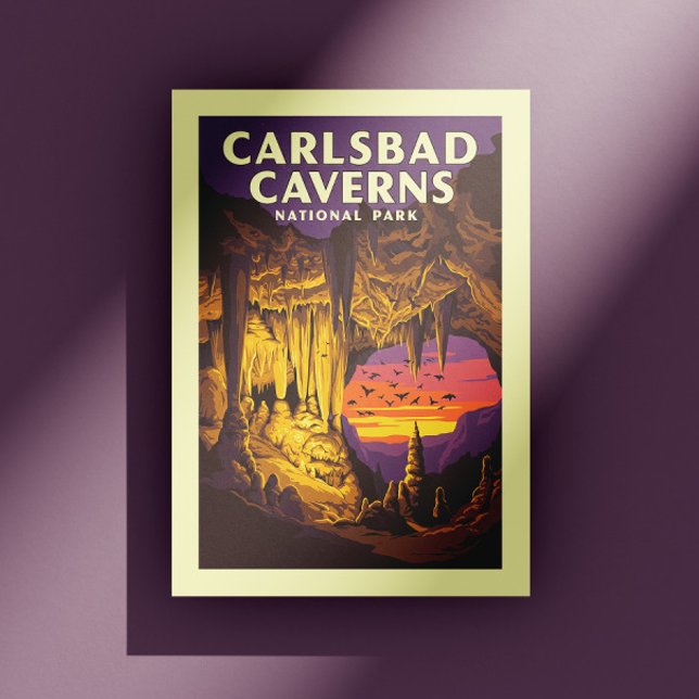 Vintage Carlsbad Caverns National Park Postcard (Creator Uploaded)