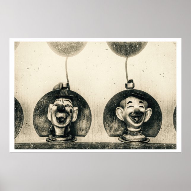 Vintage Carnival Game Poster (Front)