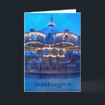 "VINTAGE CAROUSEL" HAPPY BIRTHDAY GRANDDAUGHTER CARD<br><div class="desc">As a grandparent our grandchildren mean the entire world to us and I think this card will really convery that message for you.</div>