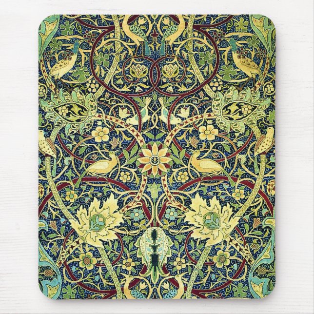 Vintage Carpet Pattern Mouse Pad (Front)