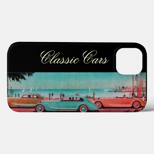 VINTAGE CARS Case-Mate iPhone CASE (Back (Horizontal))