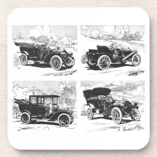 Vintage cars coasters