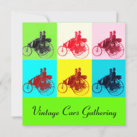ViNTAGE CARS GATHERING POP ART