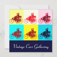 ViNTAGE CARS GATHERING POP ART