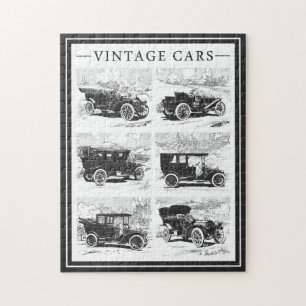 Vintage cars puzzle