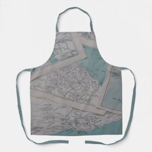 Vintage Cartographer's Dream Apron