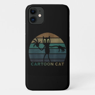 Vintage Cartoon Cat Creepypasta | Cool Cat Lover Case-Mate iPhone Case