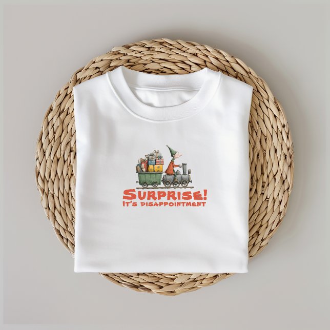 Vintage cartoon elf ironic wishes T-Shirt (Creator Uploaded)