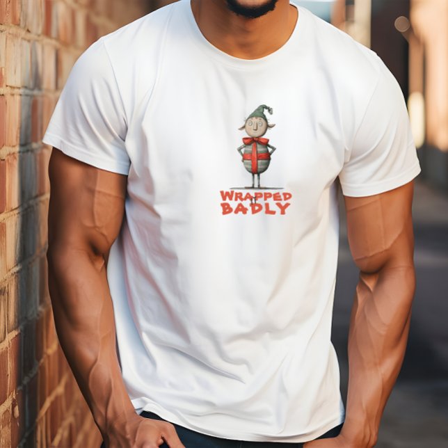 Vintage cartoon elf ironic wishes T-Shirt (Creator Uploaded)