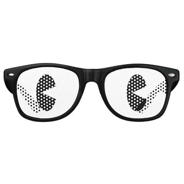 Vintage Cartoon Eyes Sunglasses (Front)