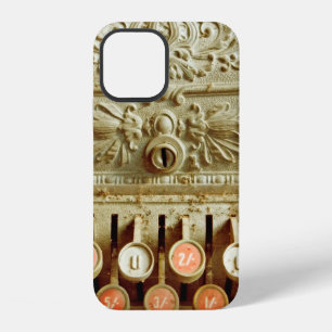 Vintage cash register, covered in dust and cobweb iPhone 12 case