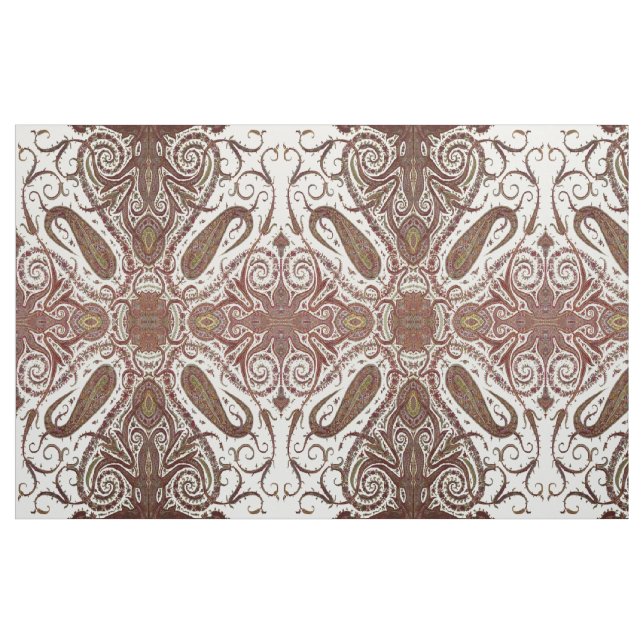 Vintage Cashmere Pattern Fabric (Fat Quarter)