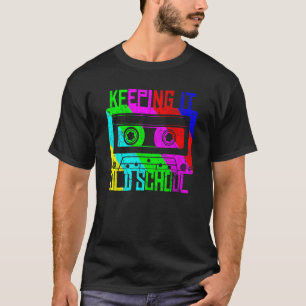 Vintage Cassette 80s Retro Music Keeping it oldSch T-Shirt