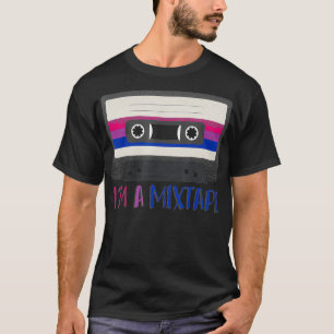Vintage Cassette Im A Mitape Funny Bi Biseuality B T-Shirt
