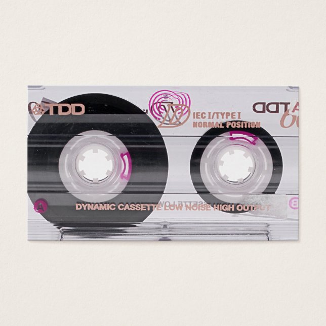 Vintage cassette tape (Front)