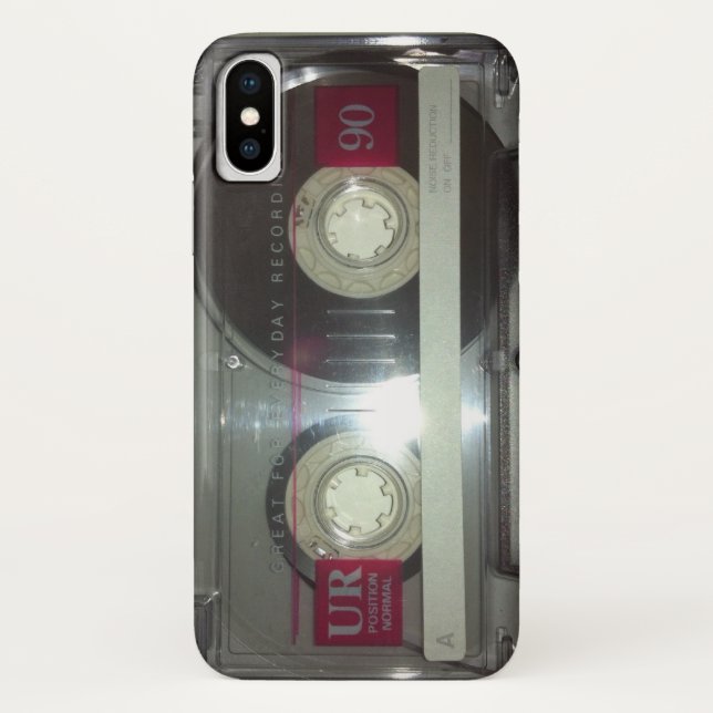 Vintage Cassette Tape - Clean Case-Mate iPhone Case (Back)