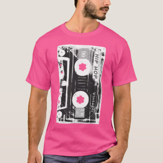 Vintage Cassette Tape Hip Hop Music 80S 90S Retro  T-Shirt