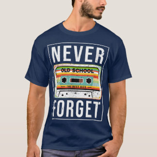Vintage Cassette Tapes Collection 80's 90's Music  T-Shirt
