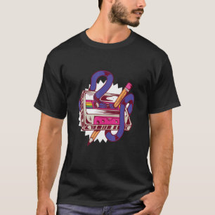 Vintage Cassette Tapes Collection 80's 90's Music  T-Shirt