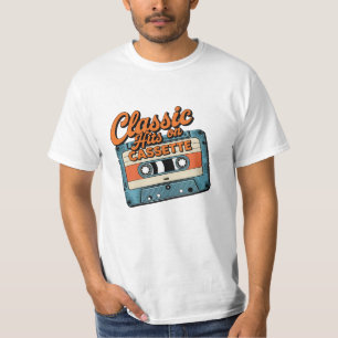 Vintage Cassette-Themed Designs T-Shirt